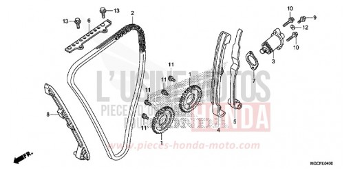 CHAINE A CAMES/TENDEUR CB1100CAK de 2019